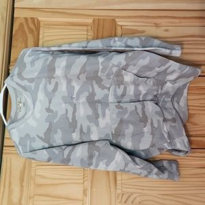 Express camo sweatshirt